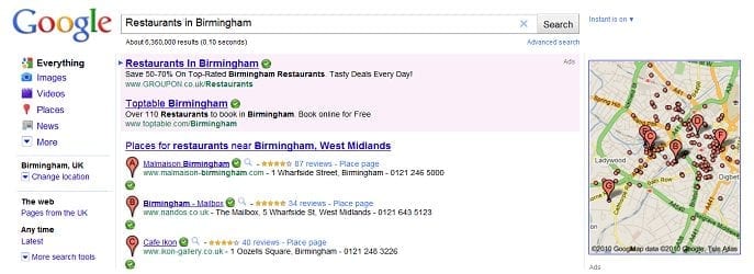 Google Places and SEO Google Places and SEO