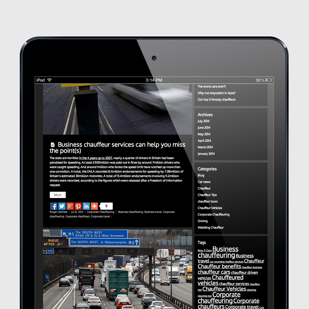 Blog outreach service