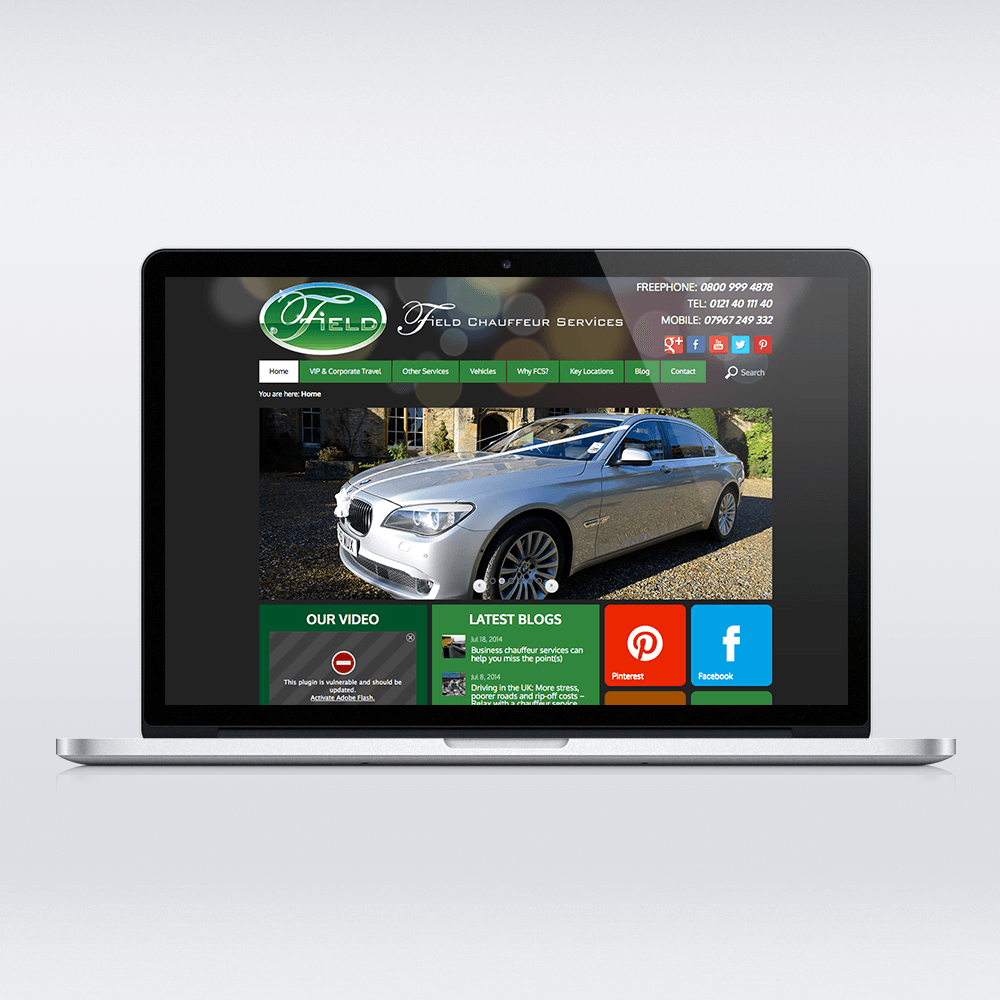 Field Chauffeur Services Design