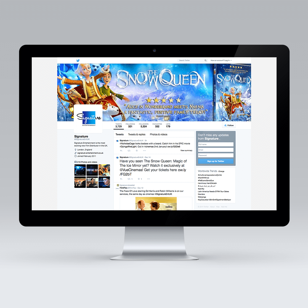 Signature Entertainment Twitter