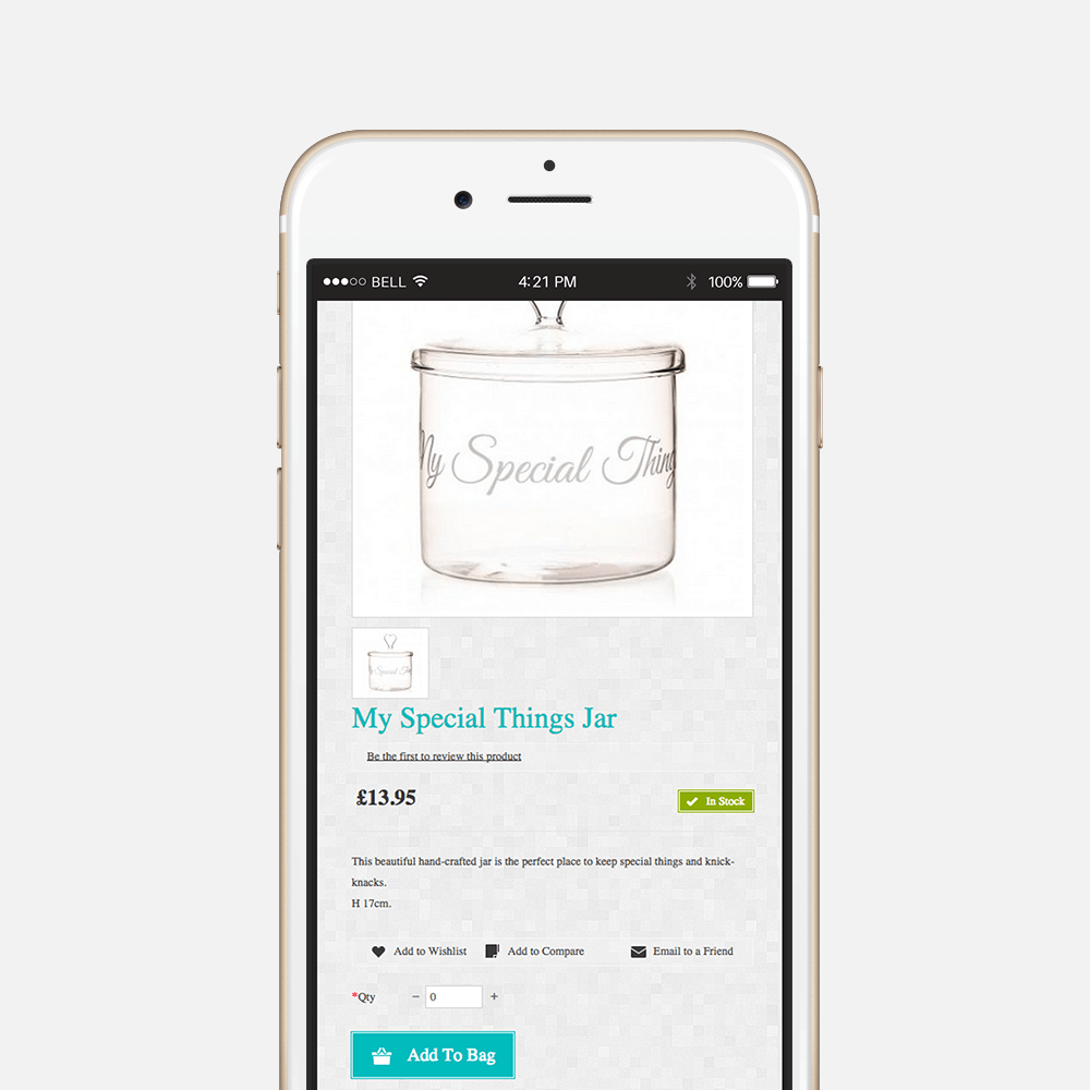 Walnut and Weave Responsive Magento Design
