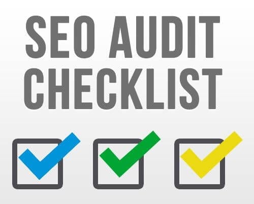 Seo audit checklist