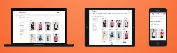 Magento demo on all devices - has magento 2 arrived too late? The lowdown from opace Demo of magento 2 across all devices - magento. Com