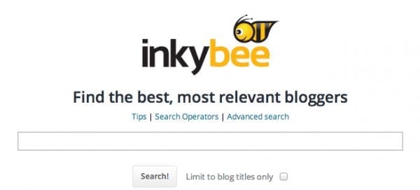 inky bee blogger outreach climb rankings