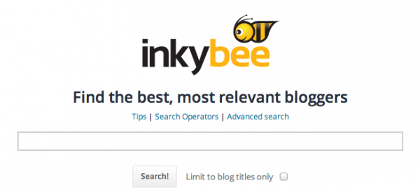 inky bee blogger outreach climb rankings