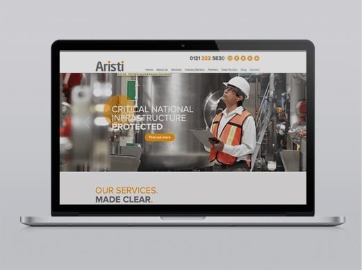 Aristi Responsive Joomla Design