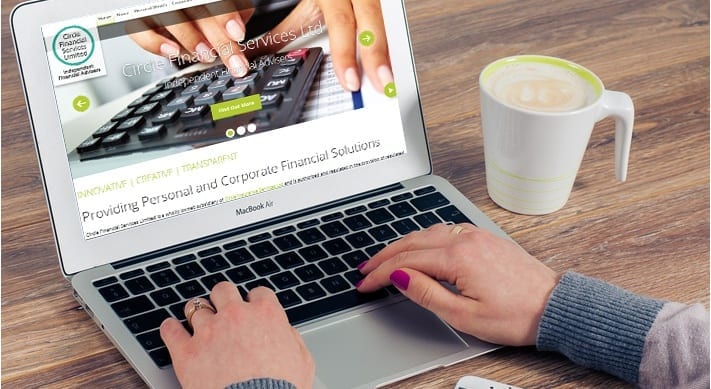 Circle Finance Services Web design