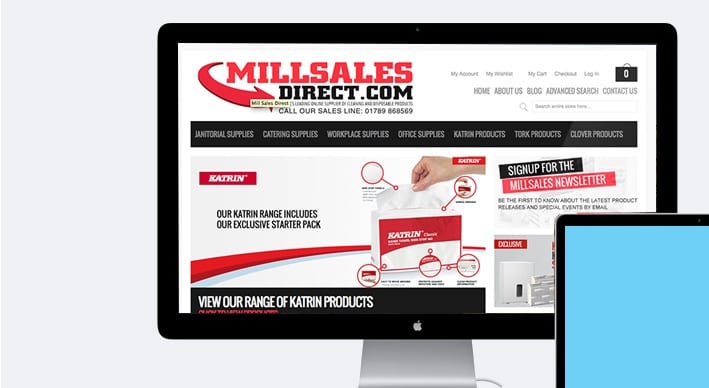 Millsales web design