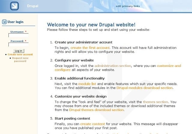 drupal features – WordPress vs Drupal vs Joomla