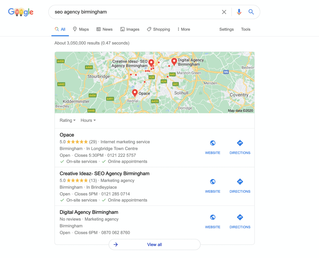 Local SEO and reviews