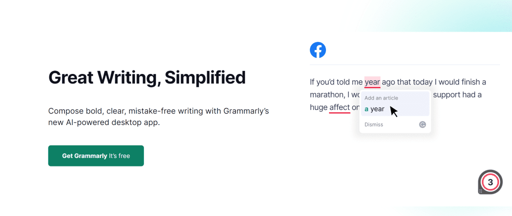 Grammarly - AI-powered writing assistant