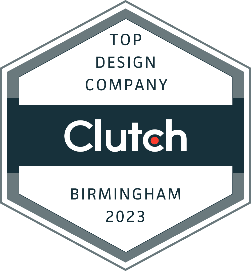 Clutch Top Web Design Company in Birmingham Badge